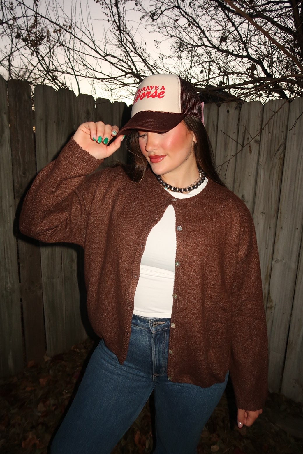 THE CHOCOLATE CARDI