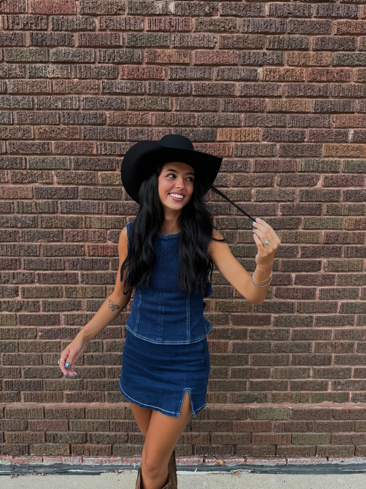 The Daisy Denim Set