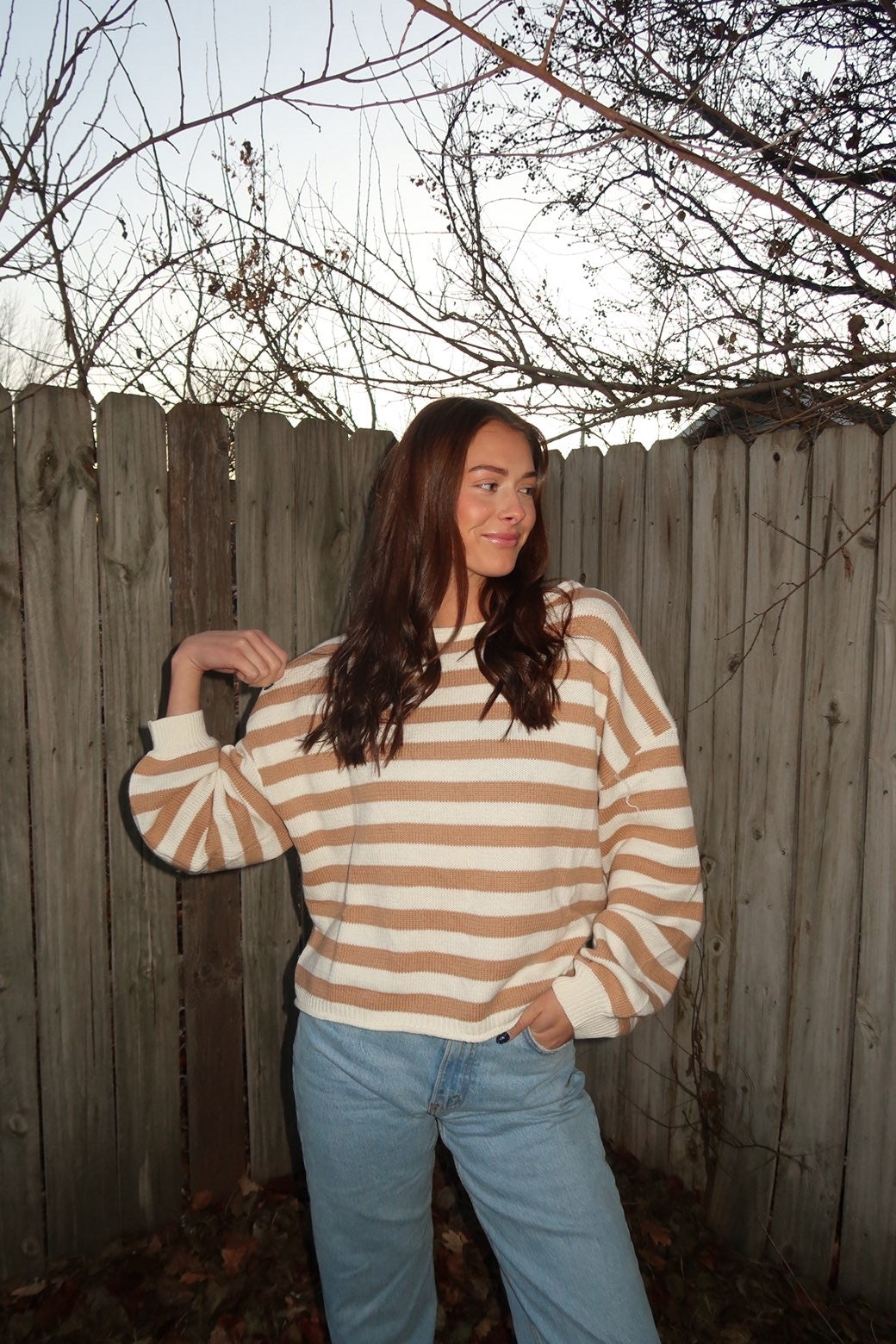 COCOA & CREAM SWEATER