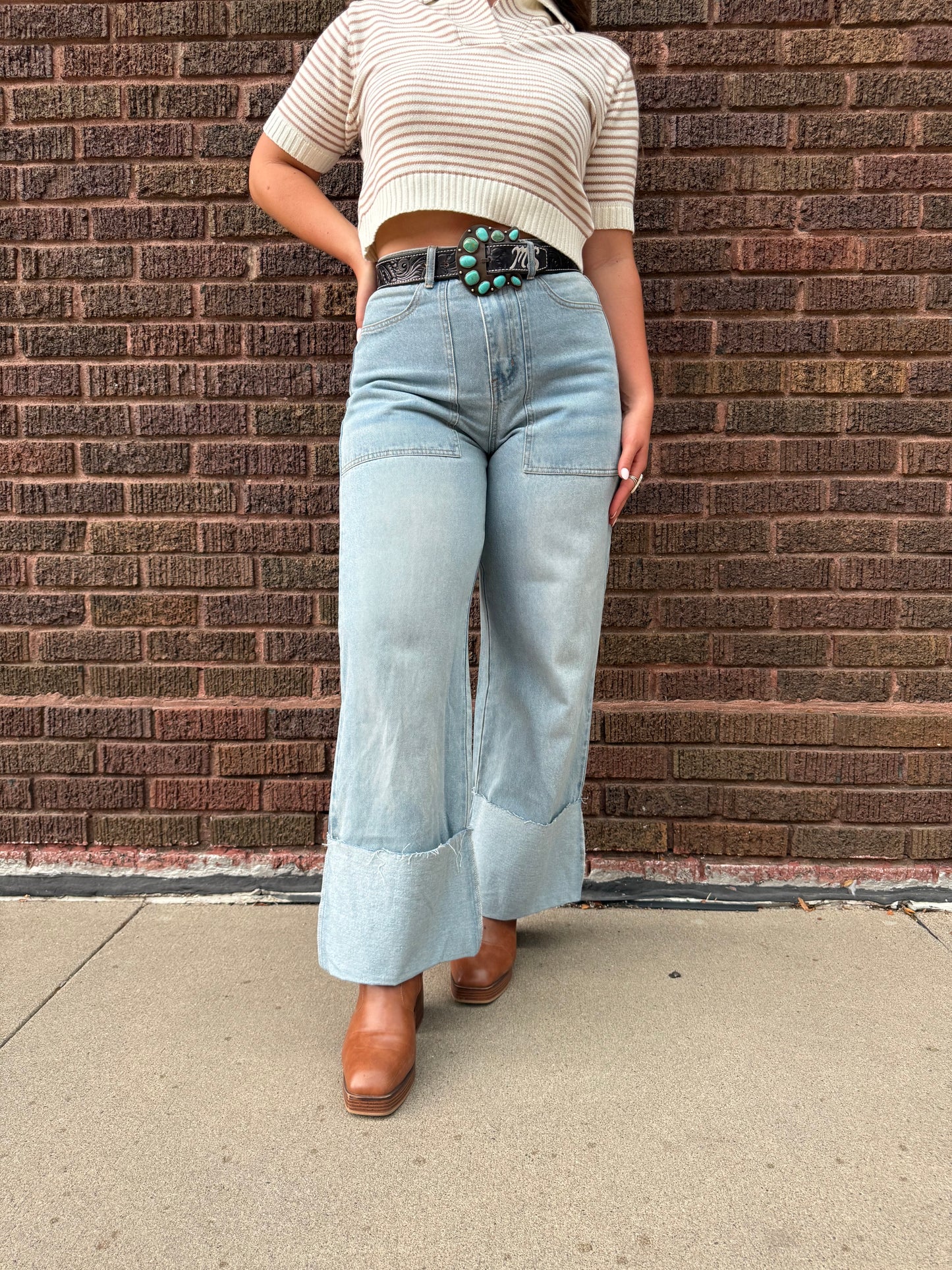 The Canyon Crop Jeans