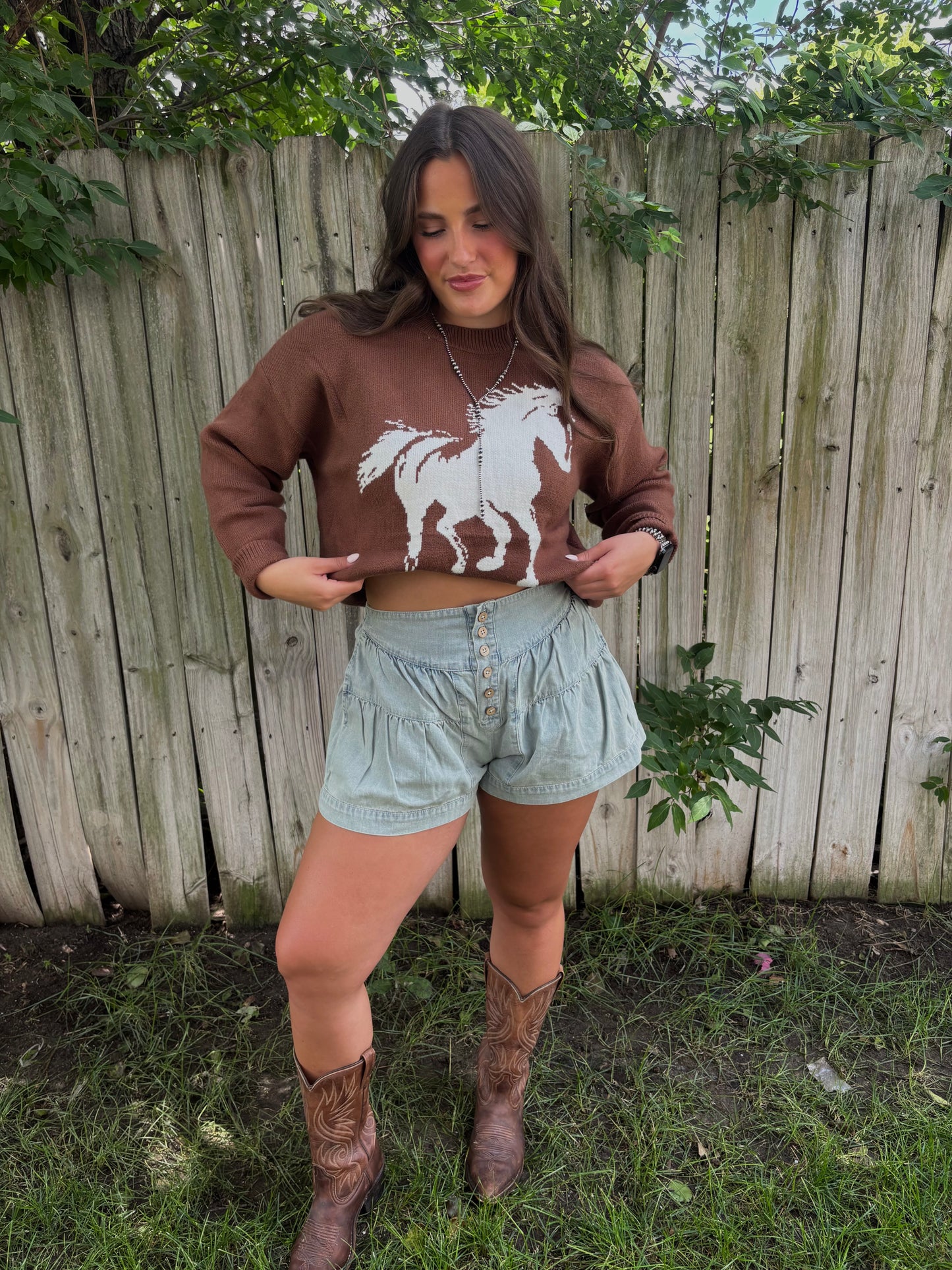 The Western Belle Shorts