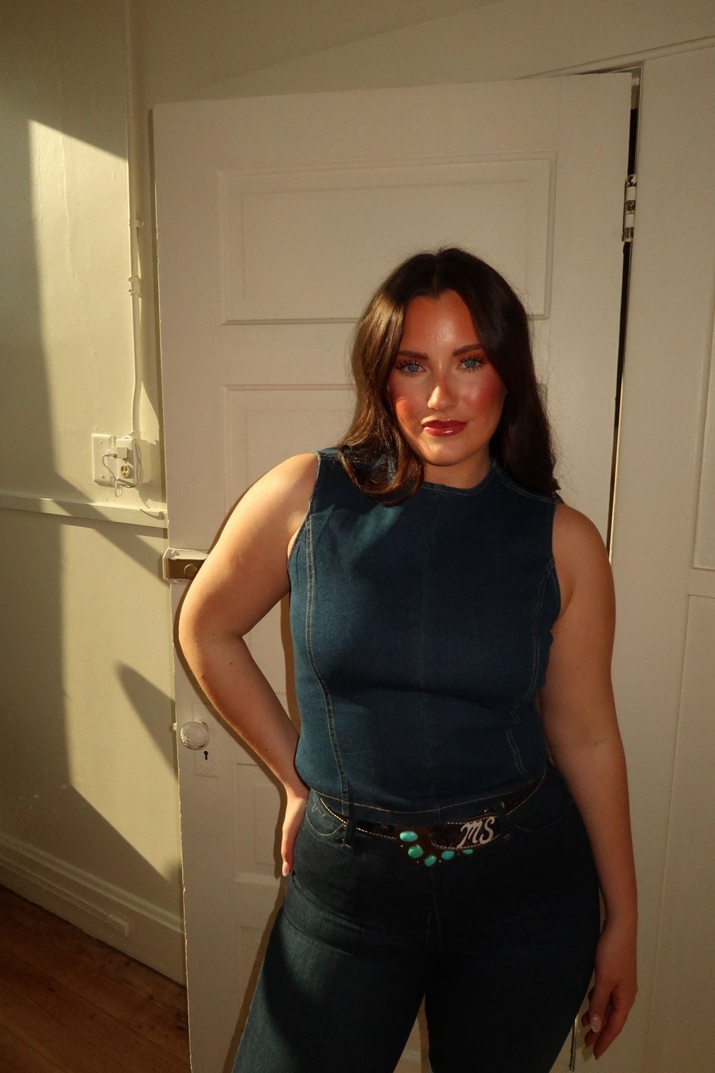 SOMETHING BLUE TOP