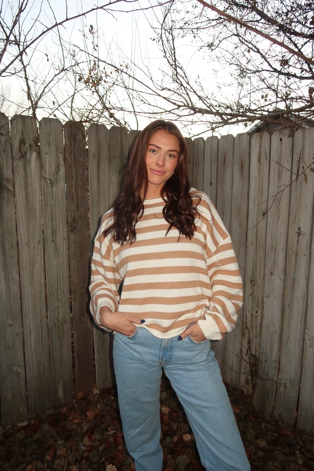 COCOA & CREAM SWEATER