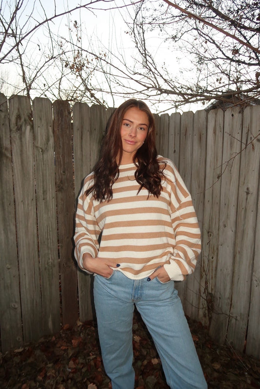 COCOA & CREAM SWEATER