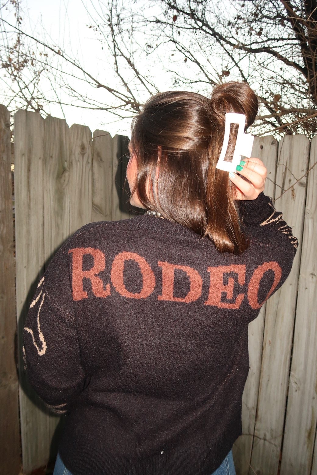 LETS RODEO SWEATER