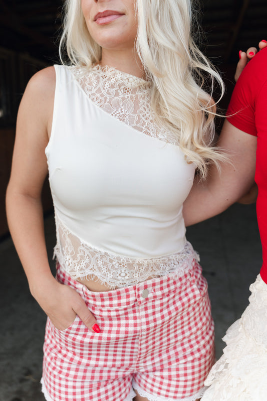 THE IVORY MUSE TOP
