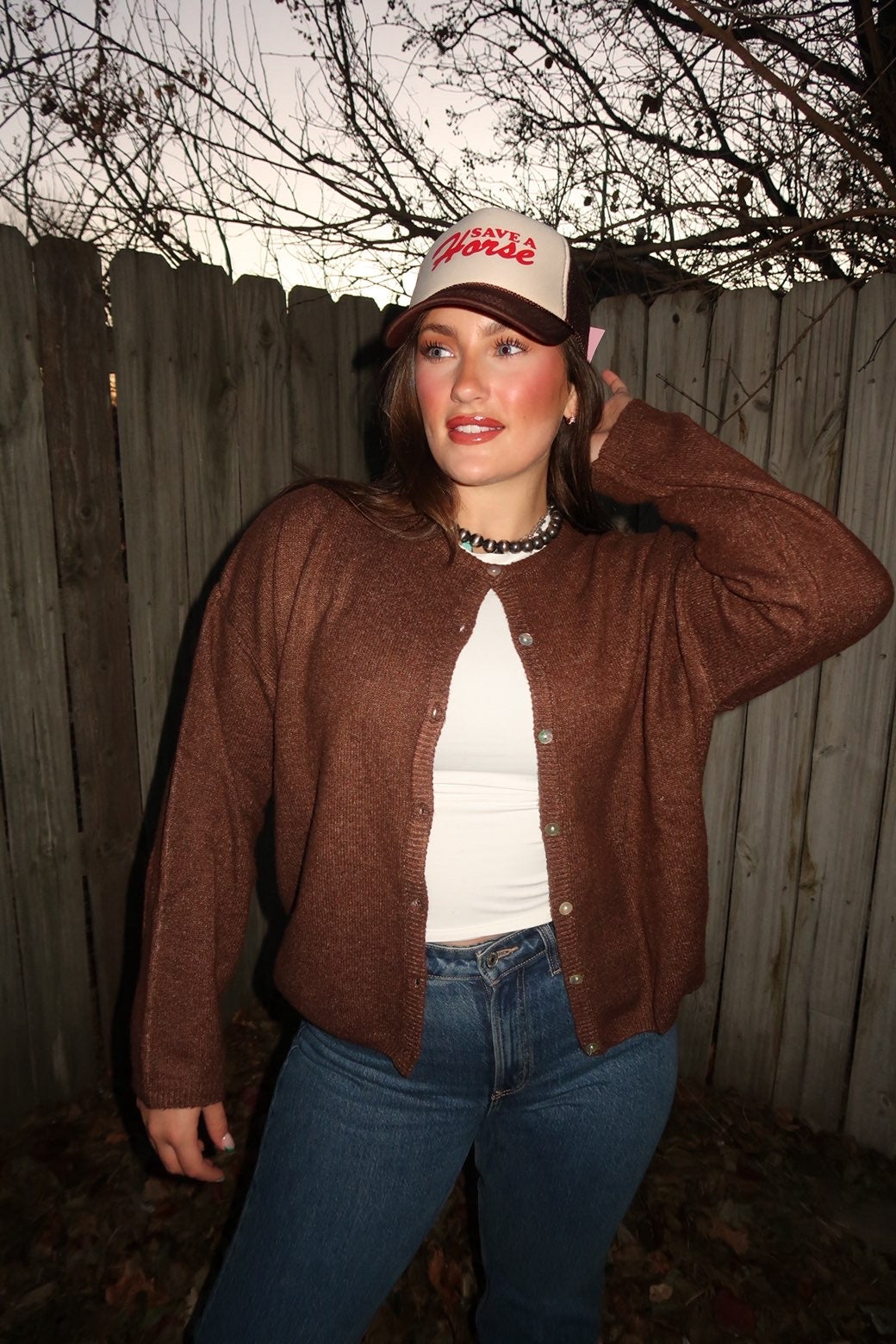 THE CHOCOLATE CARDI