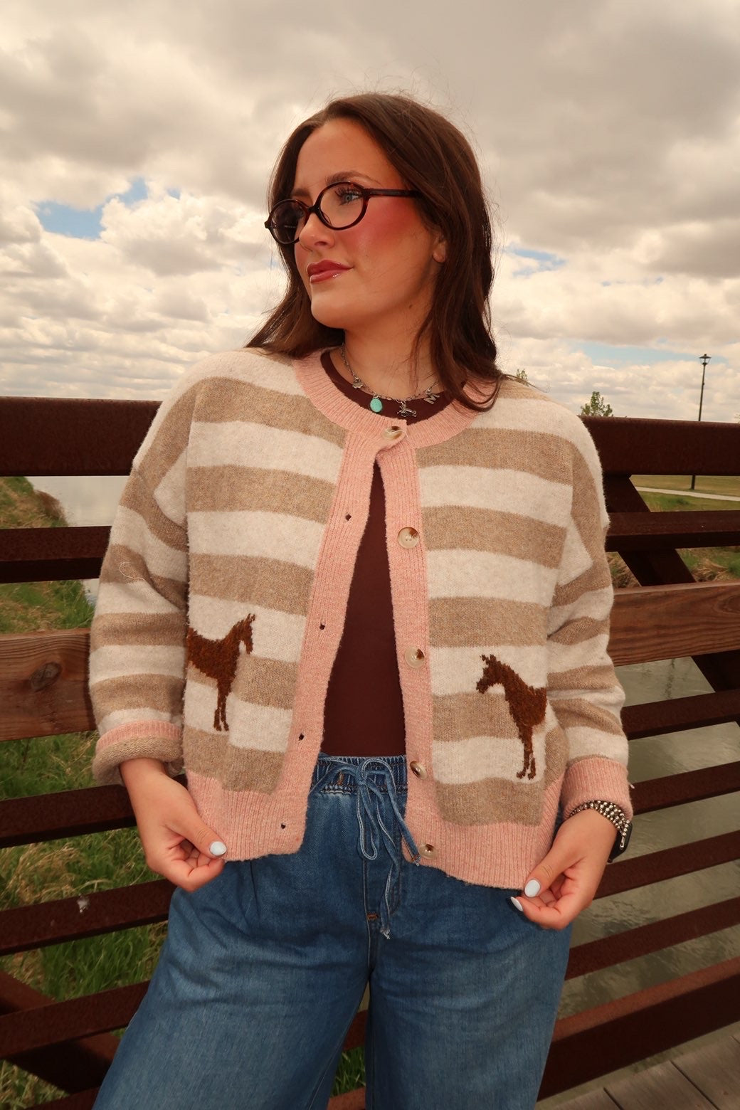 PRARIE PONY CARDI