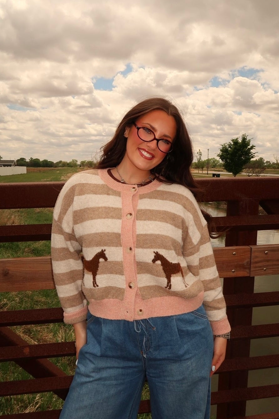 PRARIE PONY CARDI