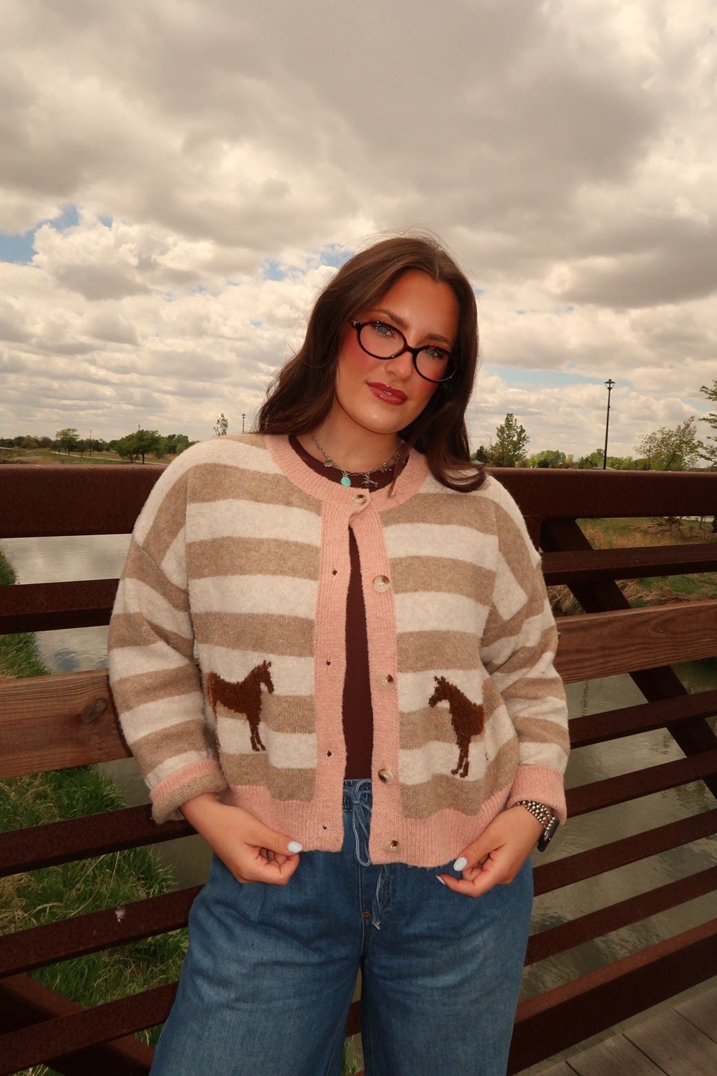 PRARIE PONY CARDI