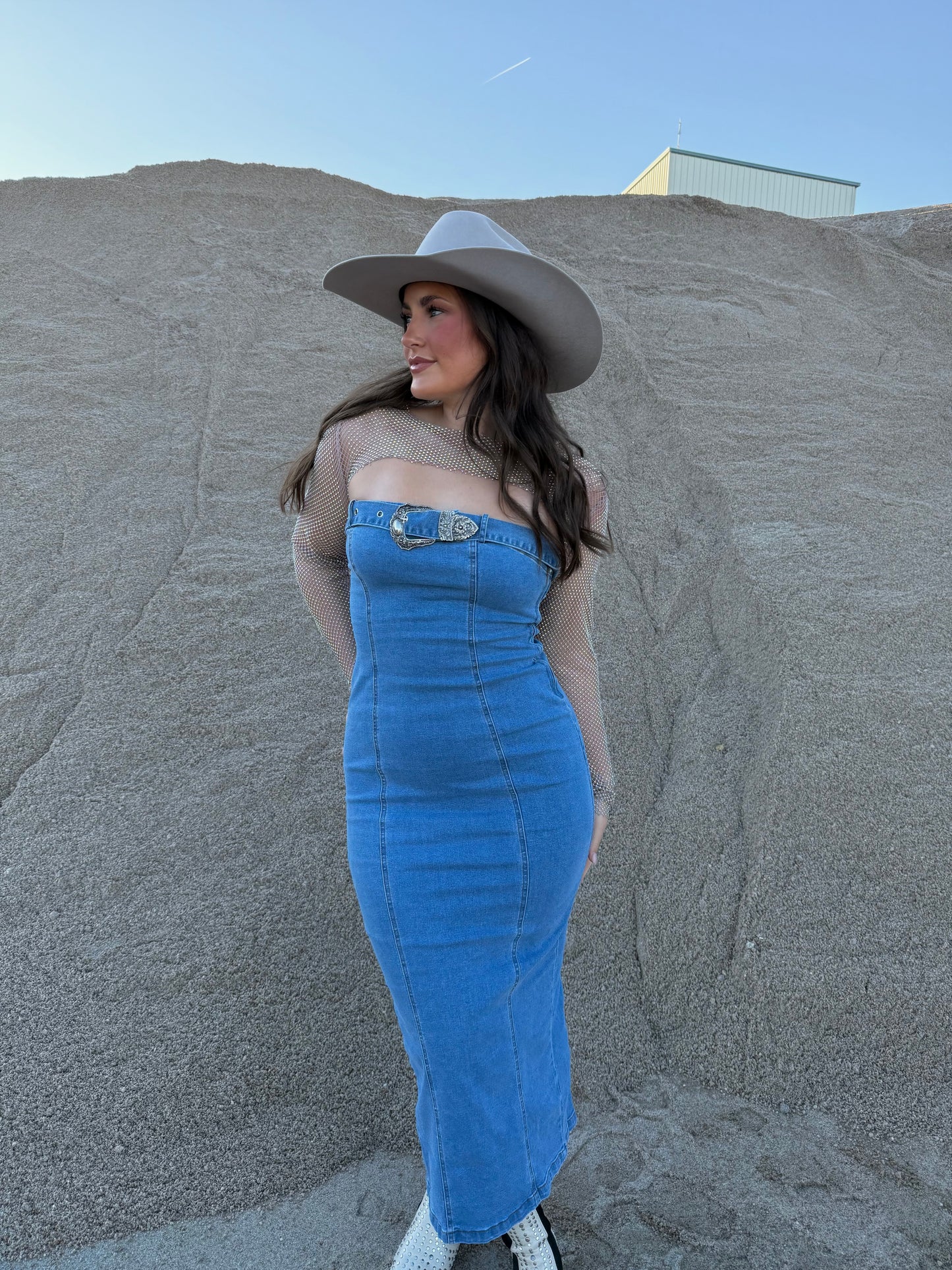 THE DENIM MAXI