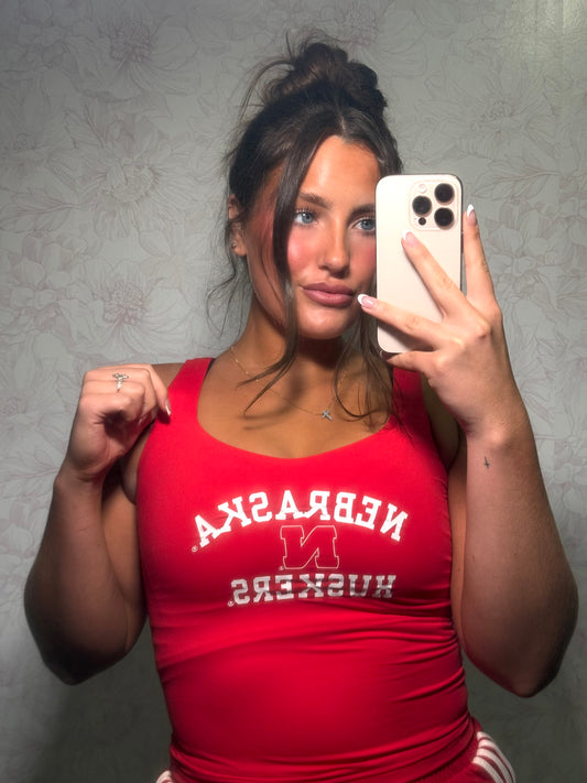 NEBRASKA CORNHUSKERS TANK