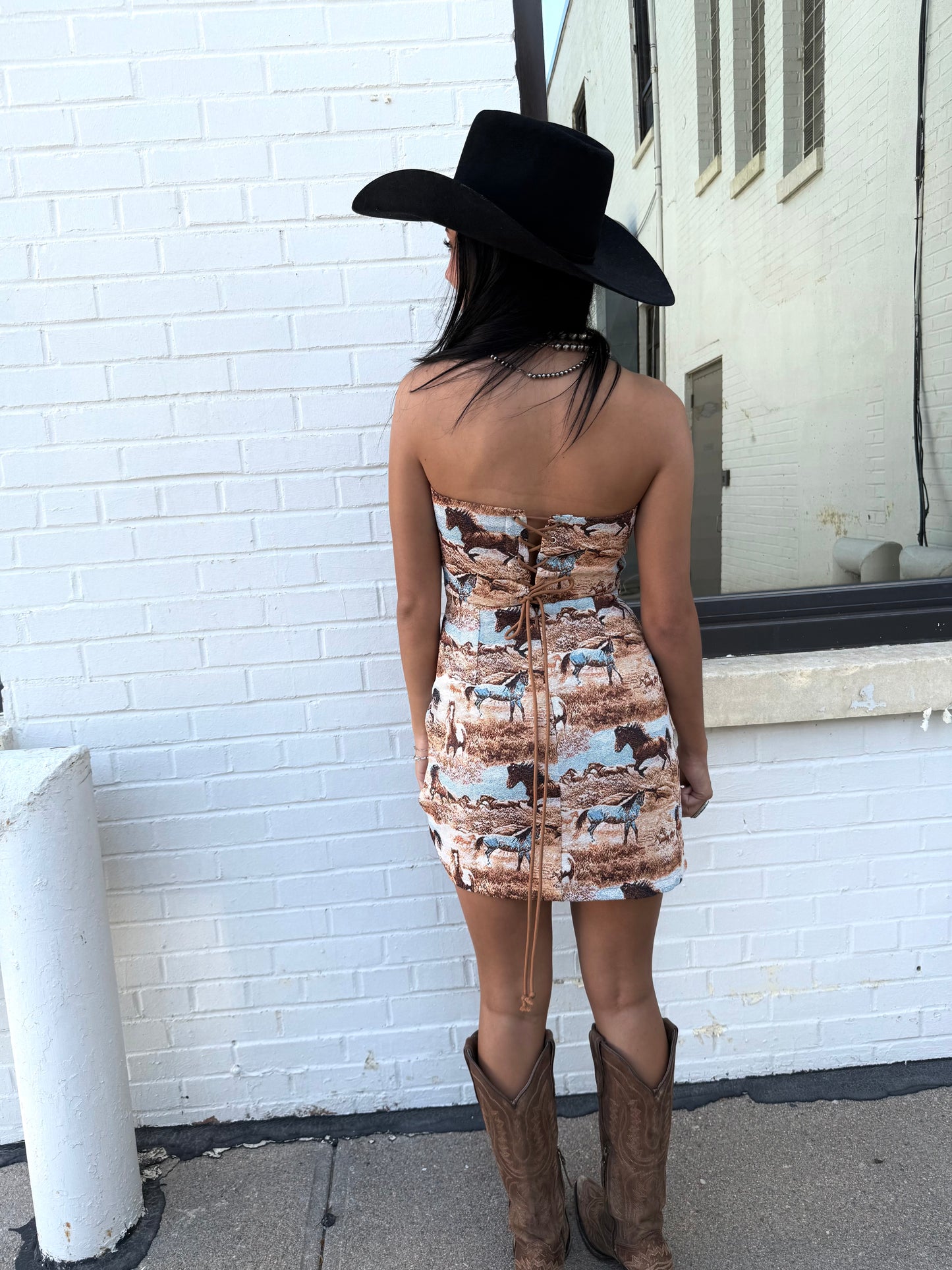 GIDDY UP MINI DRESS